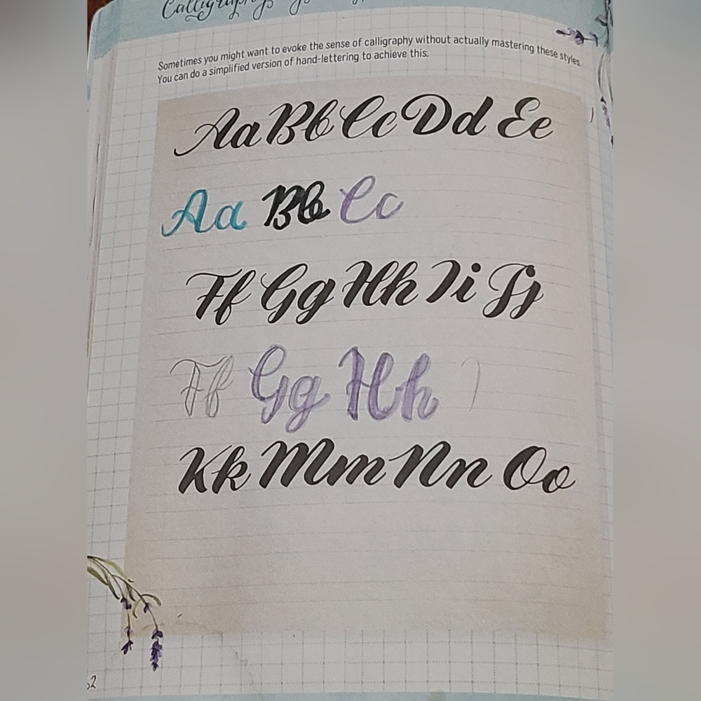Modern Lettering Book - Picture 4 of 5